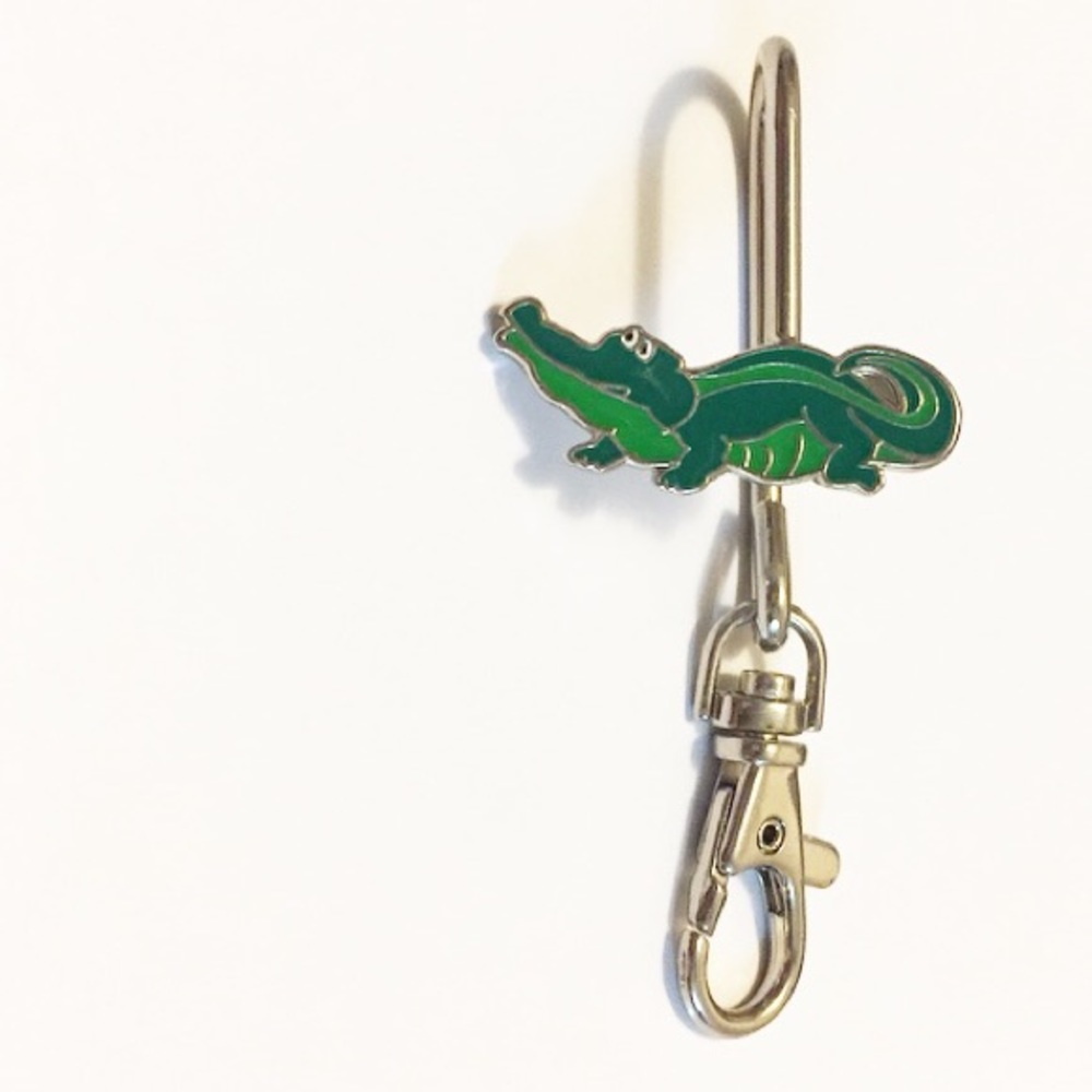 Alligator 🐊 Finders Key Purse Keychain NWT